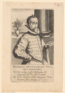 Portrait de Joris Hoefnagel - Simon Frisius