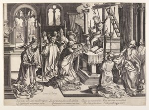 La messe de saint Grégoire - Simon Frisius