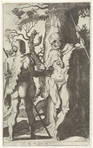Deux hommes germaniques - Simon Frisius