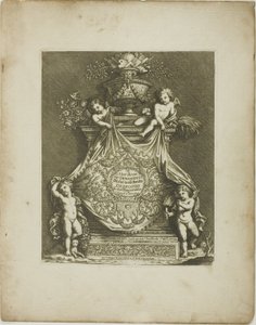 Première planche, tirée de A New Book of Ornaments - Simon Gribelin II