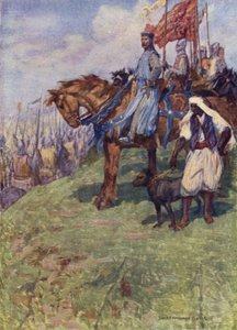 Illustration pour Le Talisman de Sir Walter Scott - Simon Harmon (after) Vedder