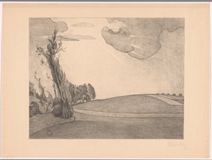 Paysage vallonné - Simon Moulijn (signed by artist)