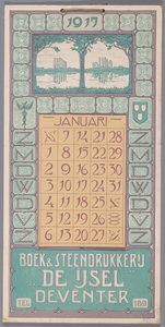 Calendrier 1917