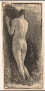Femme nue debout