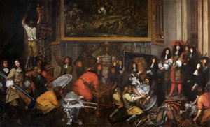 Louis XIV visite la Manufacture des Gobelins le 15 octobre 1667 - Simon Renard de Saint Andre