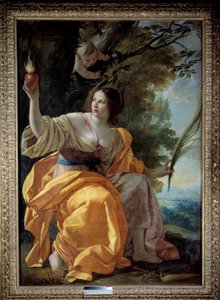 Figure allégorique de la Charité (anciennement la Foi) - Simon Vouet
