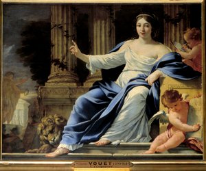 Éloquence. Représentation de Polymnie, muse de l