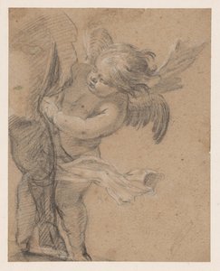 Ange près de la jambe de Saint Roch - Simon Vouet
