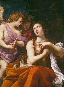 Marie-Madeleine et deux anges, 1621 - Simon Vouet