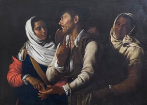 Les diseurs de bonne aventure - Simon Vouet