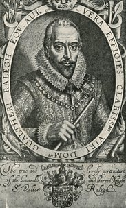 Sir Walter Raleigh, 1906 - Simon de Passe