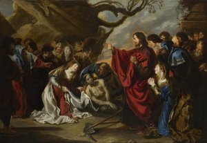 La Résurrection de Lazare - Simon de Vos