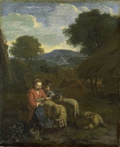 Bergère lisant - Simon van der Does