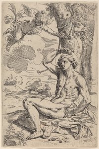 Saint Sébastien - Simone Cantarini
