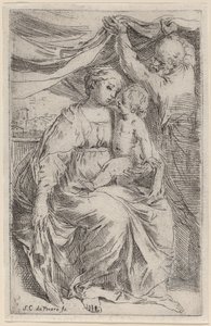 La Sainte Famille - Simone Cantarini
