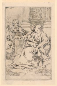 La Sainte Famille - Simone Cantarini