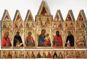 Polyptyque de Sainte Catherine, 1320