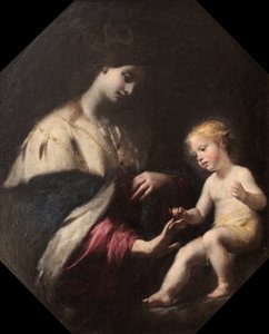 Le Mariage mystique de Sainte Catherine - Simone Pignoni