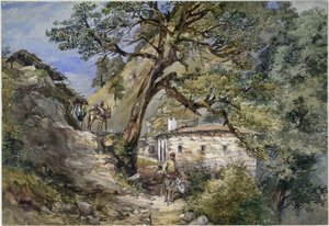 Landour, Mussoorie, 1869 - Sir Charles Walters DOyly