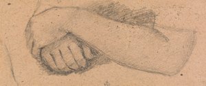 Bras de la Fille Debout au Centre - Sir David Wilkie