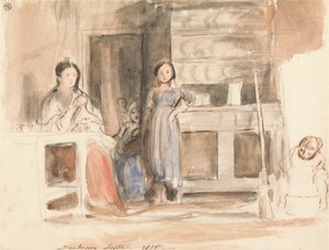 Scène de cuisine : Dunkerrin, septembre 1835 - Sir David Wilkie