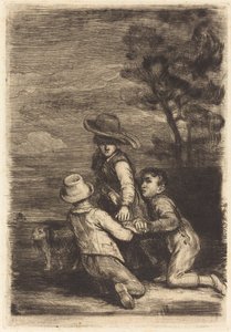 La Chaise à porteurs - Sir David Wilkie