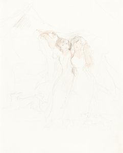 Deux filles sous un manteau - Sir David Wilkie
