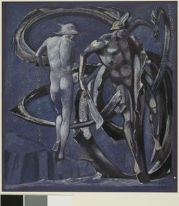 Persée et Andromède, étude pour Le Destin accompli - Sir Edward Burne Jones