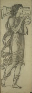 Samuel (carton pour la fenêtre est de la chapelle de la Dame)