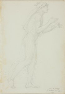 Étude pour Pèlerin dans Romaunt of the Rose