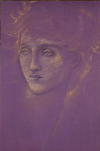 Tête de femme - Sir Edward Coley Burne Jones