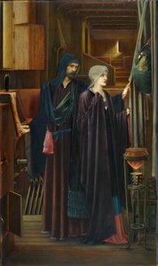 Le sorcier, 1898 - Sir Edward Coley Burne Jones