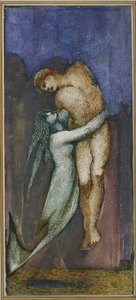 Sirène et marin noyé de l