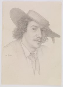 Portrait de Whistler - Sir Edward John Poynter