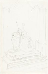 Étude pour "Reine Victoria" - Sir George Hayter