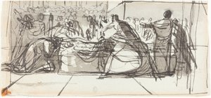 La mise au tombeau du Christ - Sir George Hayter