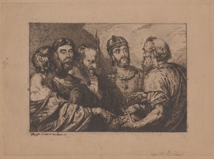 Le paiement du tribut - Sir George Hayter