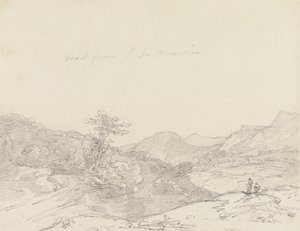 Entre Llangollen et Oswestry - Sir George Howland Beaumont seventh Baronet