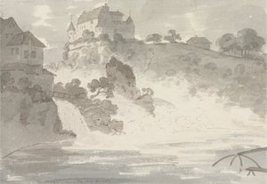Chutes de Schaffhausen - Sir George Howland Beaumont seventh Baronet