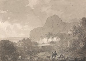 Vue sur la côte italienne