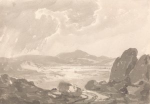 Vue sur la vallée - Sir George Howland Beaumont seventh Baronet