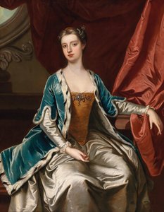 Portrait de Lady Mary Wortley Montagu 1689-1762