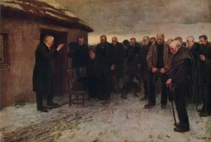 Un enterrement en Écosse, 1882, 1935