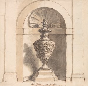 Une niche pour la maison de M. Portman à Sherborne - Sir James Thornhill