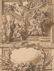 Conception pour un panneau mural - Sir James Thornhill