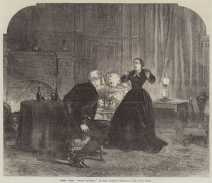 Scène de Henry Dunbar, au Théâtre Olympique - Sir John Charles Robinson