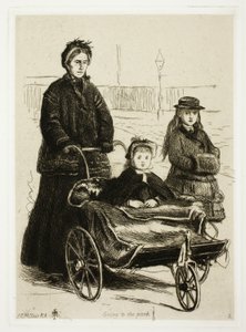 Aller au parc - Sir John Everett Millais