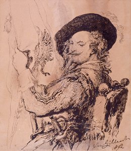 Un porte-étendard, 1892 - Sir John Gilbert