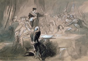 Arrestation de Lord Hastings, vers 1856-1859 - Sir John Gilbert
