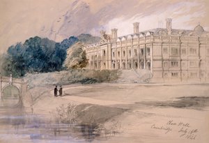 Clare Hall, Cambridge, 1846 - Sir John Gilbert